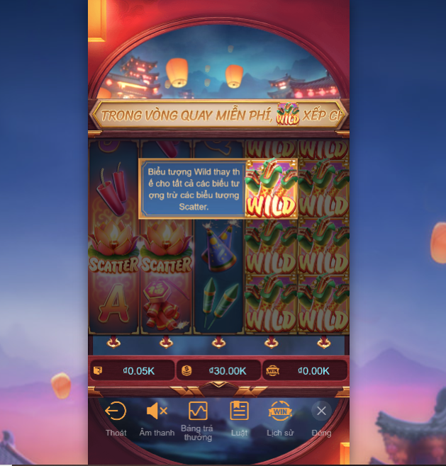 Hướng dẫn chơi Wild Fireworks SV66 chi tiết 28 Biểu tượng Wild Xếp Chồng