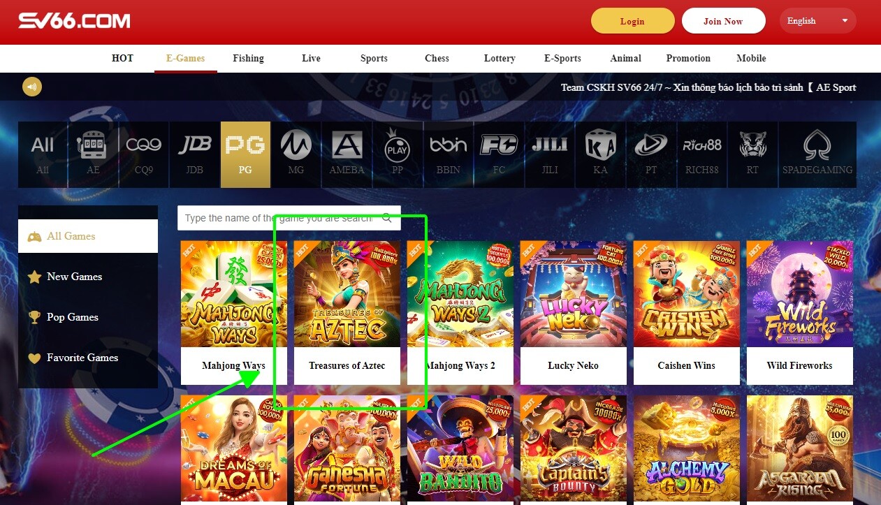 Treasures of Aztec SV66 - Hướng dẫn cách chơi game chi tiết 7 Game nổ hũ Treasures of Aztec SV66 siêu hấp dẫn