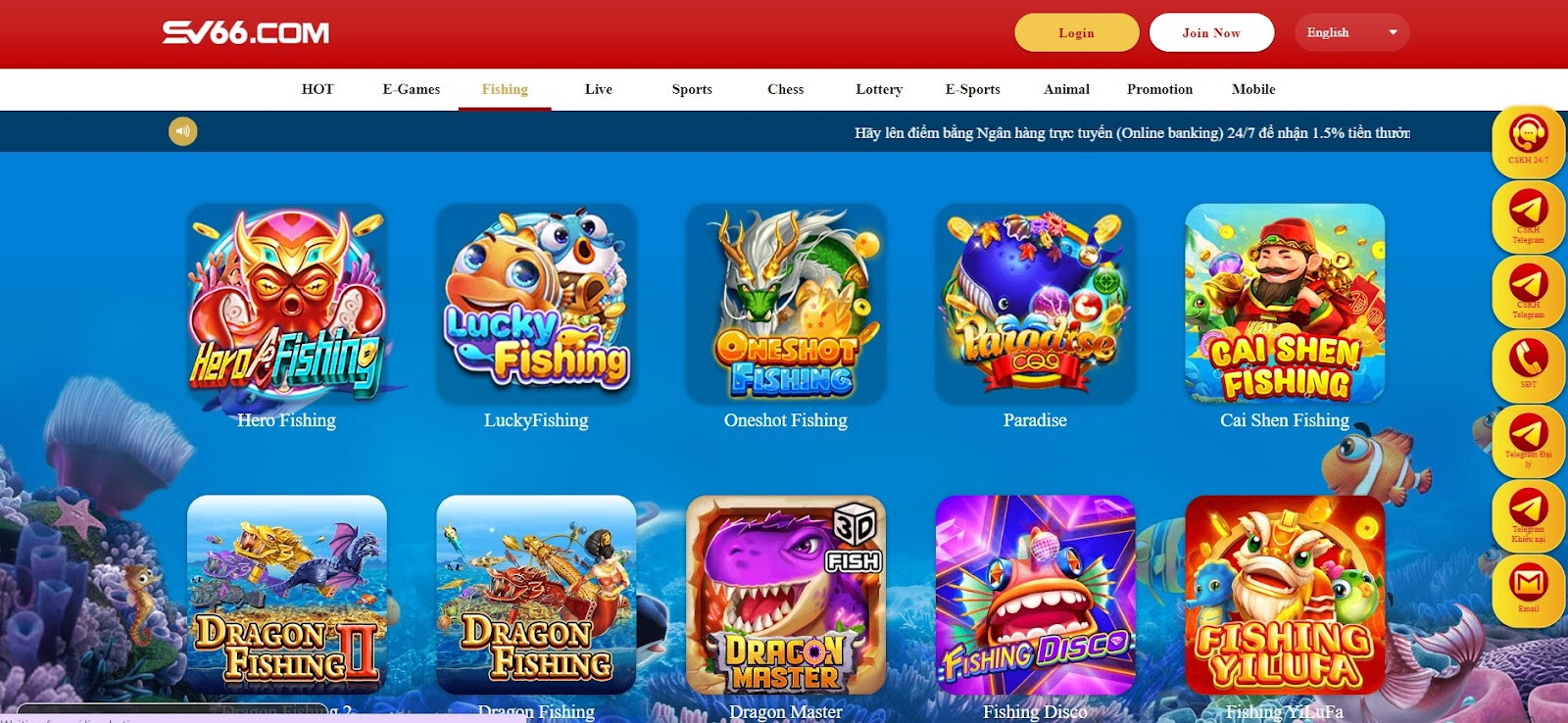 Lucky Fishing SV66 - Hướng dẫn chi tiết cách chơi thắng lớn 6 Hướng dẫn chi tiết các bước chơi Lucky Fishing SV66