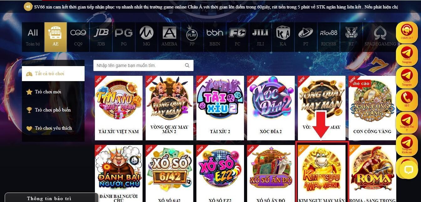 Hướng dẫn cách chơi Kim ngưu may mắn SV66 đơn giản 6 Kim ngưu may mắn đang là trò chơi HOT tại nhà cái SV66