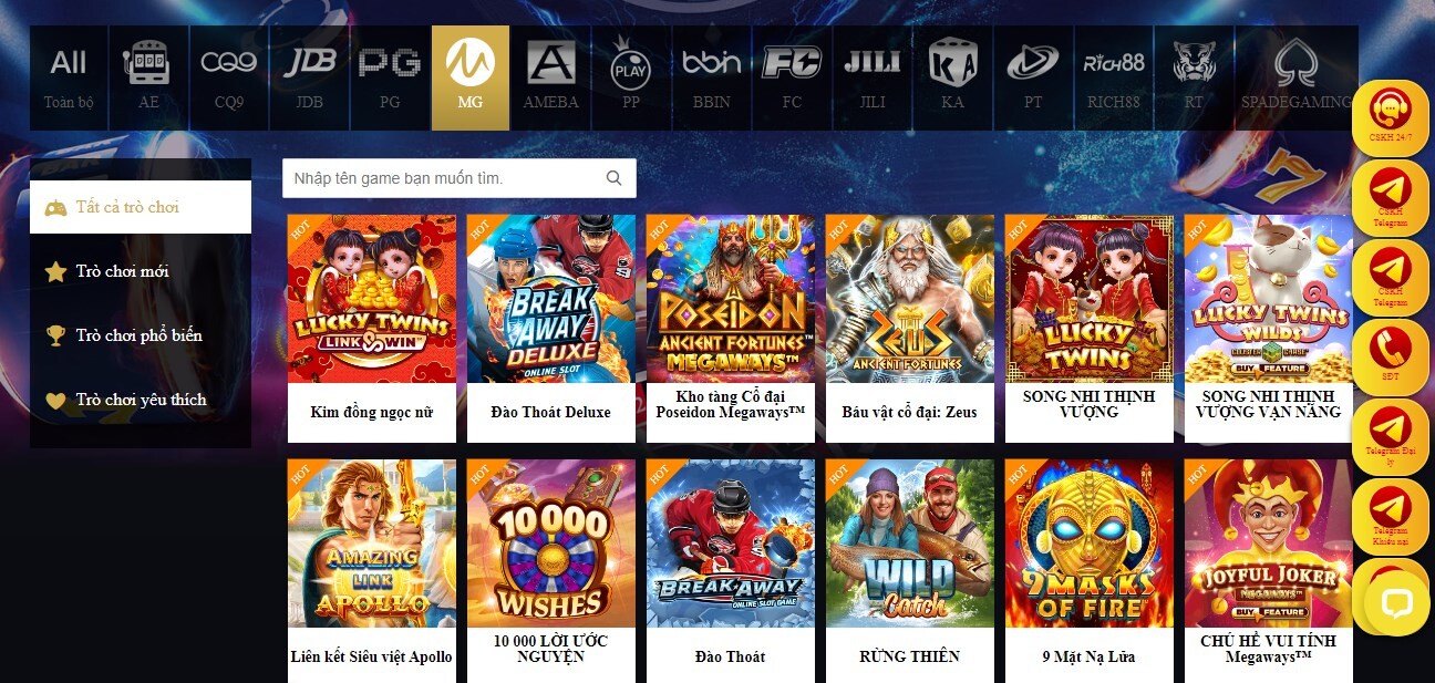 Hướng dẫn chơi game Liên kết siêu việt Apollo SV66 chi tiết 7 Microgaming chính là một trong những sảnh game nổ hũ chủ đạo của SV66
