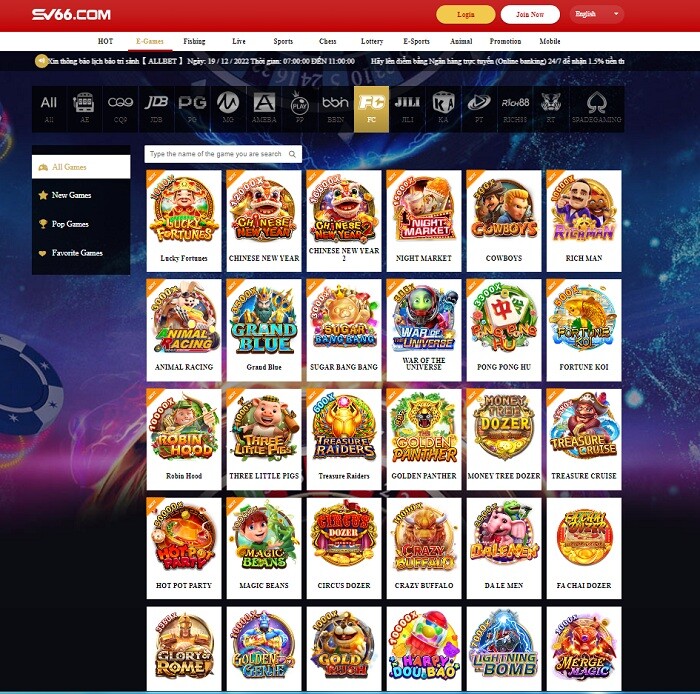 Ông Trùm Phú Quý SV66 - Săn những phần thưởng nổ hũ giá trị 7 Nhiều trò chơi hấp dẫn có tại FC FA Chai Gaming