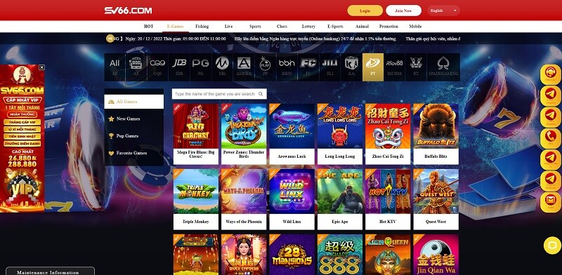 Giới thiệu luật chơi Đường Phượng Hoàng SV66 chi tiết 7 Những trò chơi hấp dẫn tại sảnh game Playtech