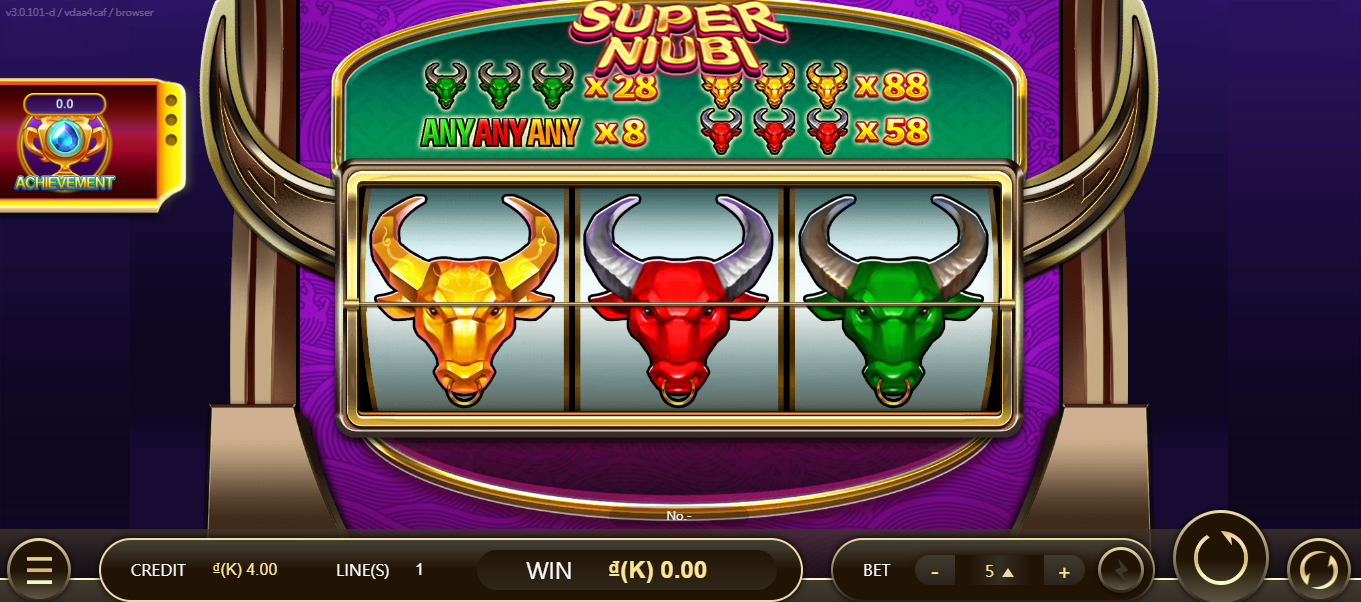 Hướng dẫn chơi Supper Bull SV66 từ A đến Z 7 Supper Bull Sv66 là trò chơi nổ hũ một dòng