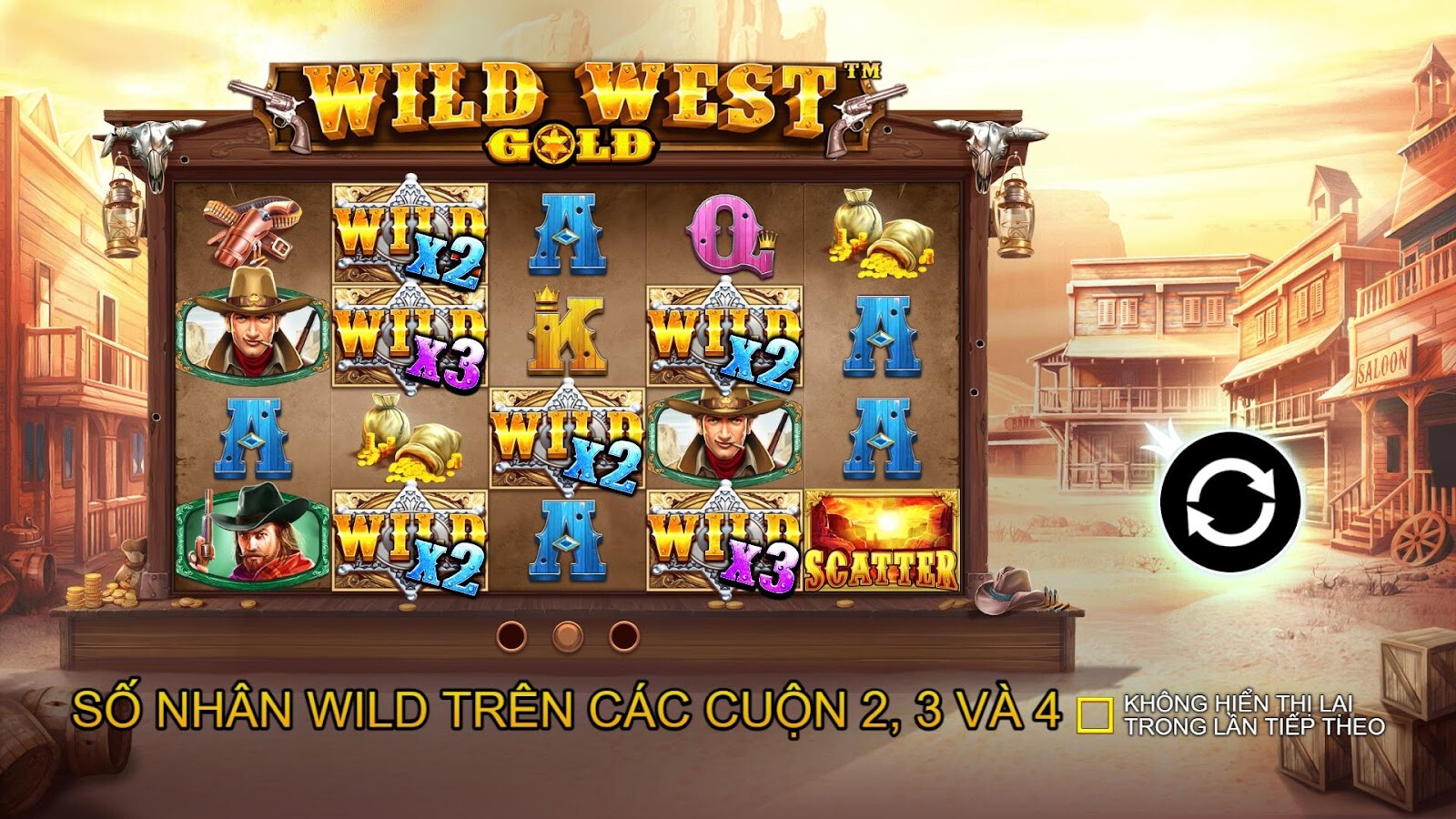 Vàng Miền Tây Hoang Dã SV66 - Tăng trải nghiệm săn hũ 7 Thông tin cụ thể về luật chơi trò Wild West Gold SV66 anh em cần biết