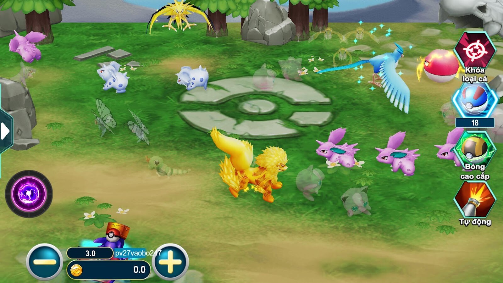 Đại Sư Pokemon SV66 - Game săn Pokemon hot hit nhất hiện nay 13 Đại Sư Pokemon SV66 là trò săn thưởng biến tấu của thể loại game bắn cá