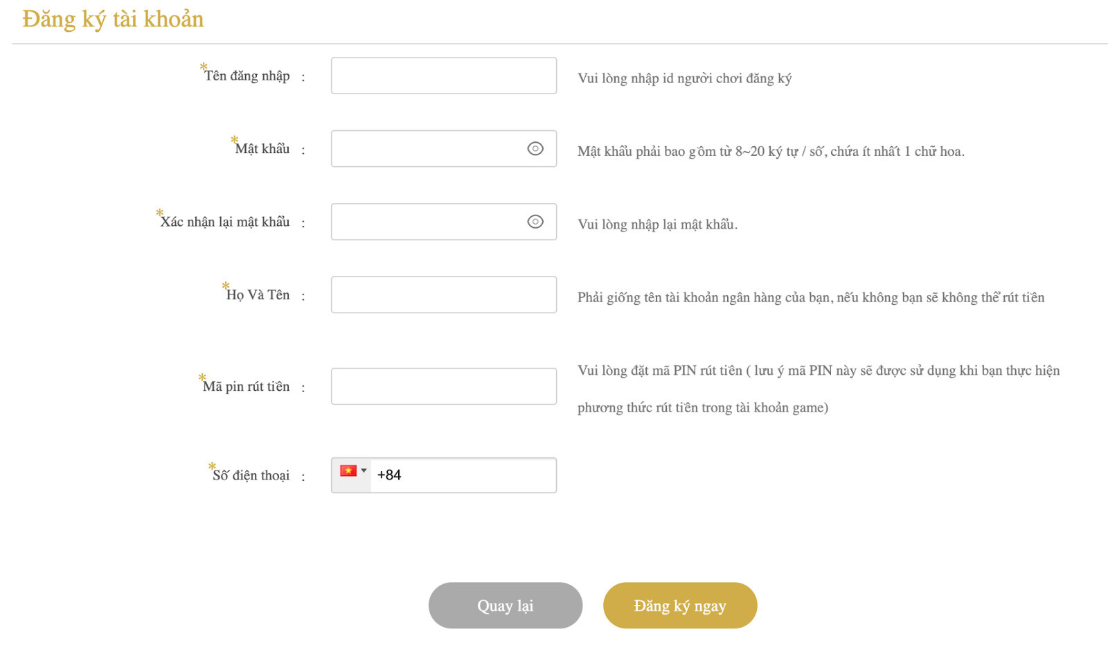 Hướng dẫn cách chơi Bắt Cá Kịch Tính SV66 dễ thắng 9 Đăng ký tài khoản SV66 để tham gia chơi Bắt Cá Kịch Tính
