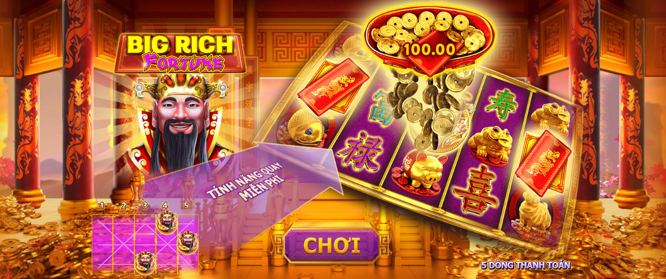 Big Rich Fortune SV66 - Game ăn khách nhất hiện nay 6 Giới thiệu game Big Rich Fortune tại SV66
