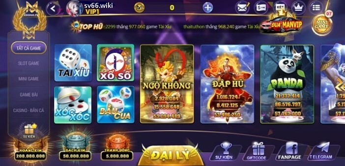 KingMan.Fun - Cổng game huyền thoại mang tầm quốc tế 7 KingMan Fun ngay từ khi có mặt đã tạo được ấn tượng bởi thể loại game đa dạng