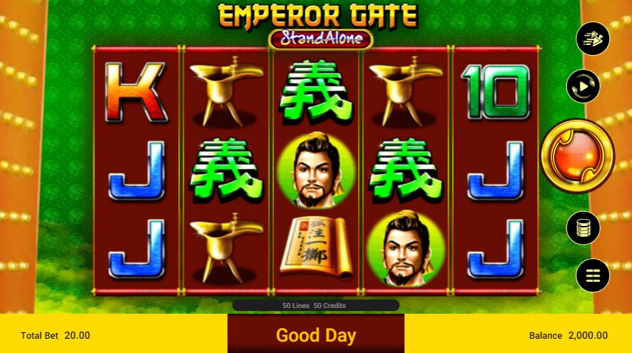 Giới thiệu luật chơi Emperor Gate SA SV66 mới nhất 7 Luật chơi chi tiết game slot Emperor Gate SA