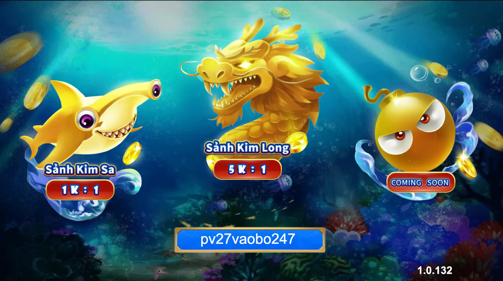 Hướng dẫn cách chơi Ngư Ông Bắt Cá 1 + 2 SV66 cho tân thủ 8 Trò chơi Ngư Ông Bắt Cá có 2 sảnh để người chơi tham gia