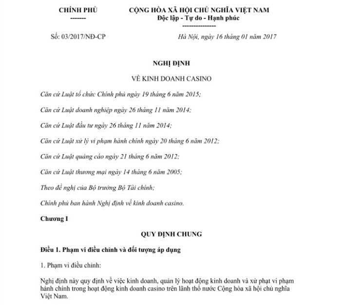 Bao giờ thì hợp pháp hóa Casino trực tuyến ở Việt Nam? 5 Hợp pháp hóa Casino trực tuyến ở Việt Nam như thế nào?