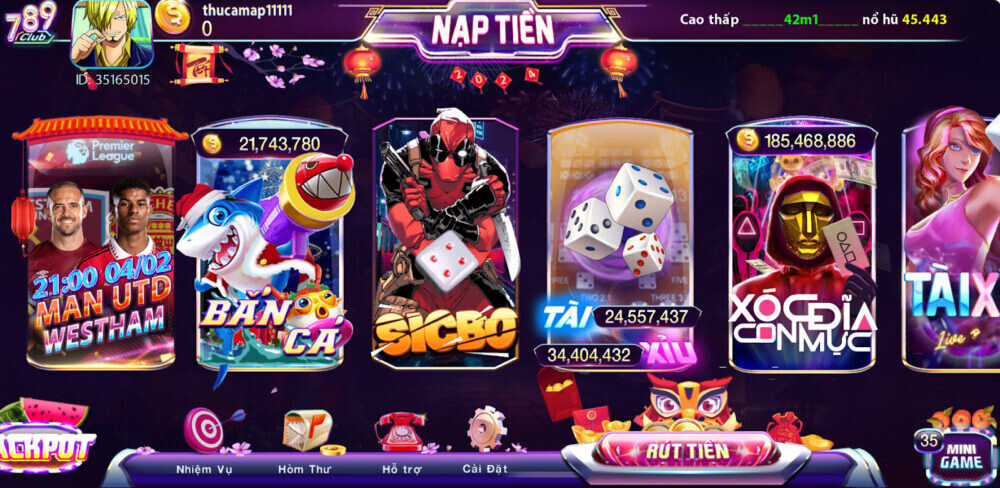 789club - Cổng game bài đổi thưởng uy tín số 1 Việt Nam 5 Những trò chơi cá cược tại 789club có gì đặc biệt?