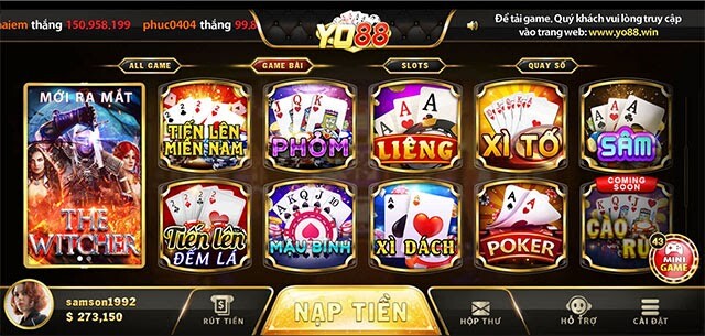 Yo88 - Cổng game đổi thưởng UY TÍN, XANH CHÍN số 1 11 Tham gia trải nghiệm đa dạng thể loại game hot trend tại Yo88