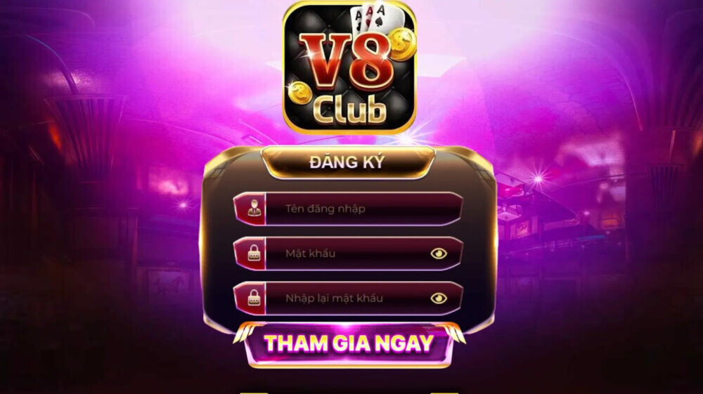 V8Club – Cổng game đổi thưởng uy tín cho anh em cược thủ 8 Giao diện thiết kế dễ thao tác
