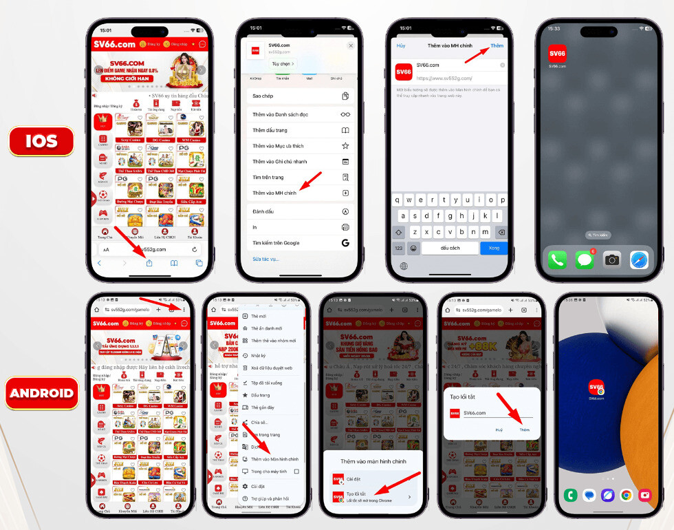 Hướng dẫn tải app SV66 chính thức cho điện thoại đơn giản 11 Tải ứng dụng SV66 đơn giản và dễ dàng